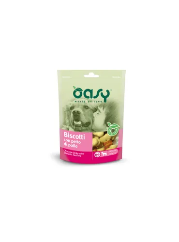 Oasy Dog Snack Biscotti Petto Pollo 100gr