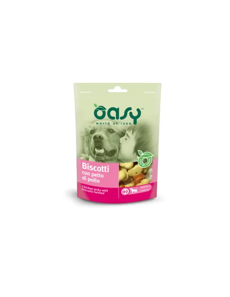 Oasy Dog Snack Biscotti Petto Pollo 100gr