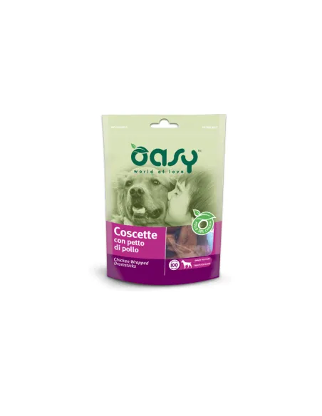 Oasy Dog Snack Coscette Petto Pollo 100g
