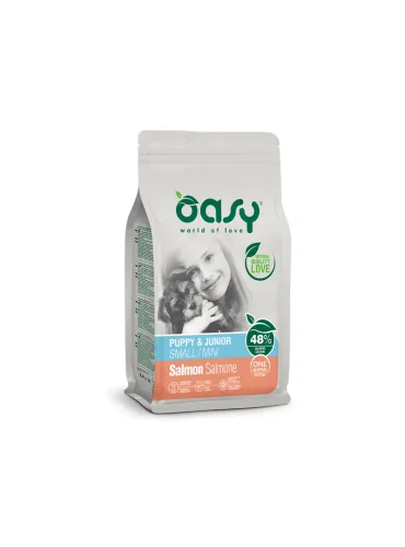 Oasy Mono Puppy Junior Salmone 2.5kg Small/Mini