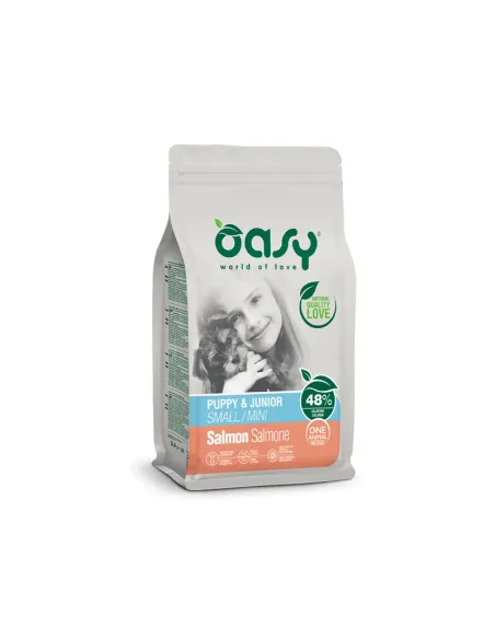 Oasy Mono Puppy Junior Salmone 2.5kg Small/Mini