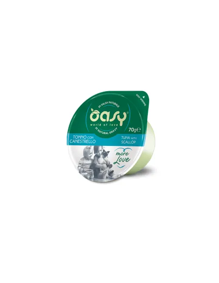 Oasy More Love Cup Tonno Canestrello 70g Oasy More Love Cup Tonno Canestrello 70g