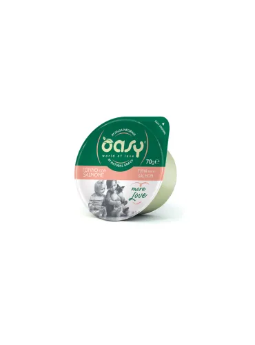 Oasy More Love Tonno Salmone 70g Cup