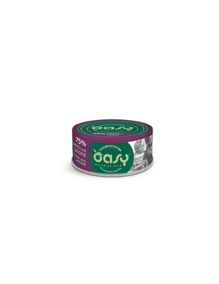 Oasy More Love Tonno Sardine 70g Acqua