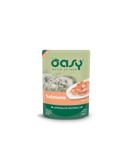 Oasy Naturale Salmone 70g Busta Oasy Naturale Salmone 70g Busta