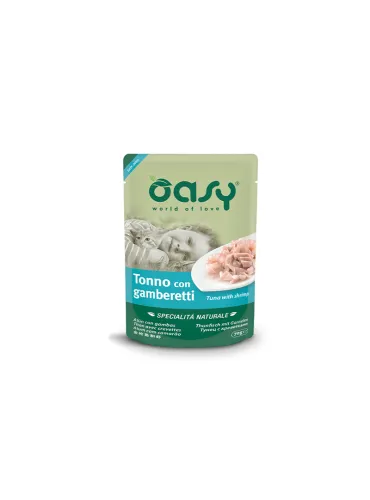 Oasy Naturale Tonno Gamberetti 70g Busta