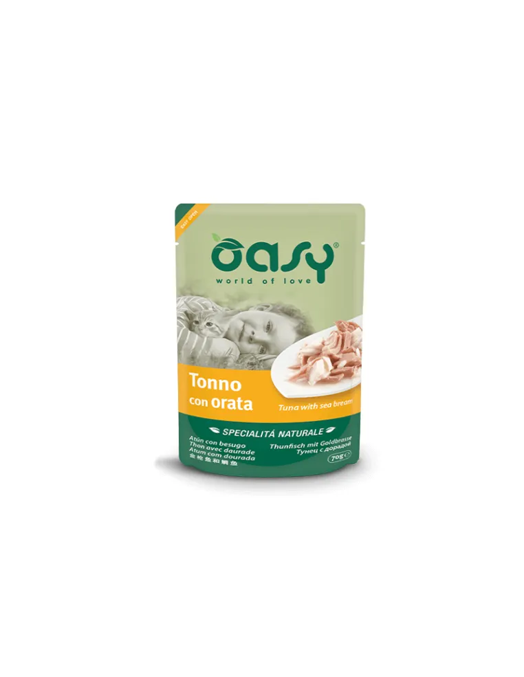 Oasy Naturale Tonno Orata 70g Busta