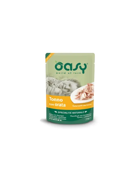 Oasy Naturale Tonno Orata 70g Busta Oasy Naturale Tonno Orata 70g Busta