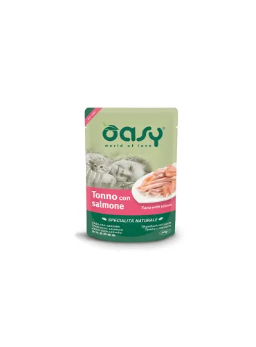 Oasy Naturale Tonno Salmone 70g Busta