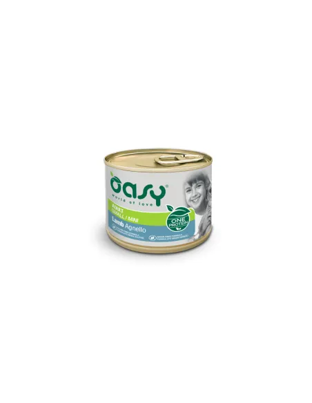 Oasy Wet Adult Agnello 200g Small