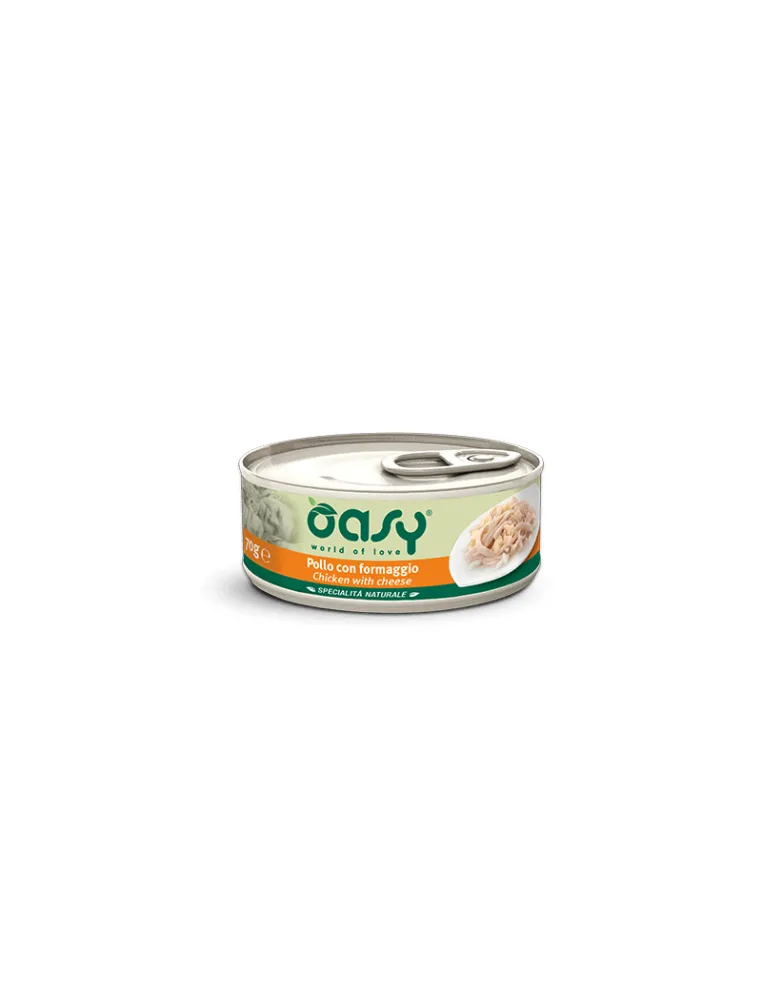 Oasy Wet Adult Pollo con Formaggio 150g