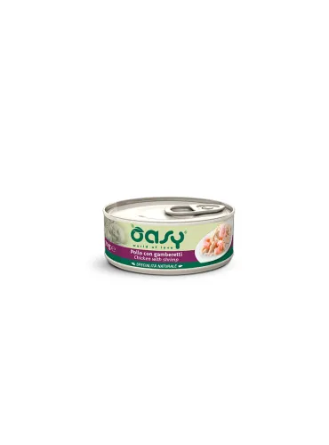 Oasy Wet Adult Pollo con Gamberetti 70g