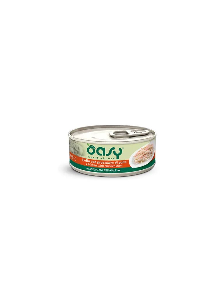 Oasy Wet Adult Pollo con Prosciutto 150g