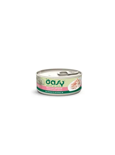Oasy Wet Adult Pollo con Salmone 70g