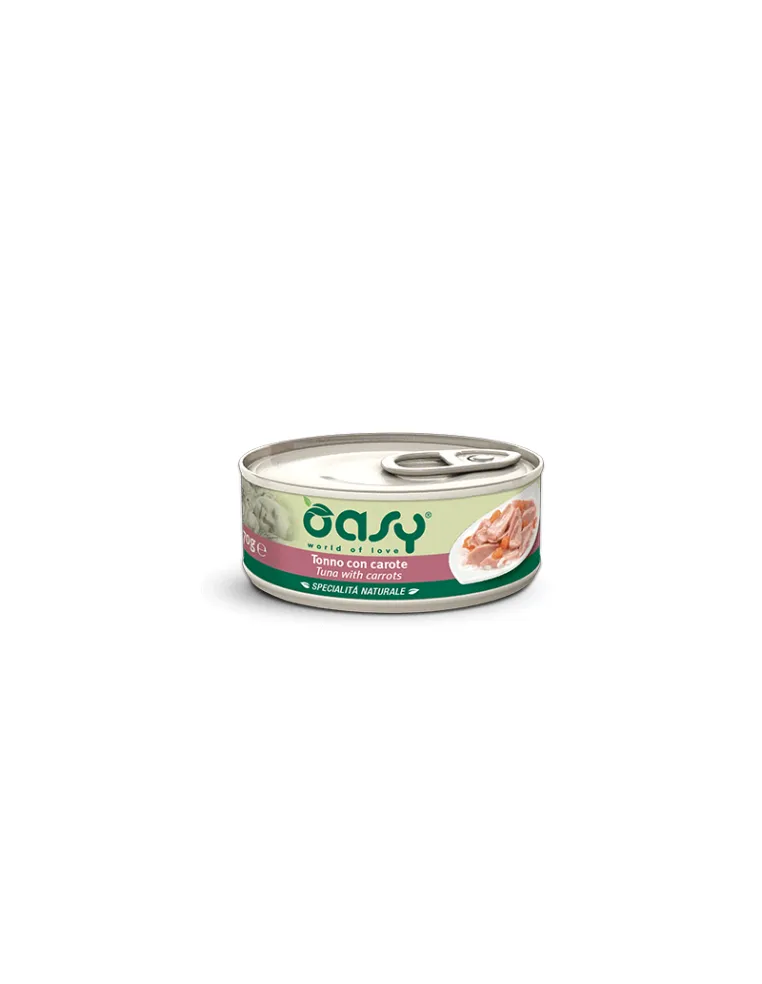 Oasy Wet Adult Tonno Carote 70g