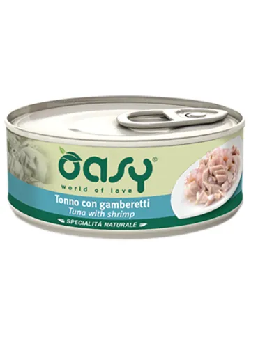 Oasy Wet Adult Tonno con Gamberetti 150g