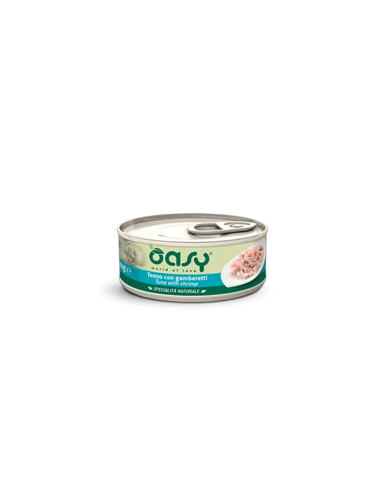 Oasy Wet Adult Tonno con Gamberetti 70g