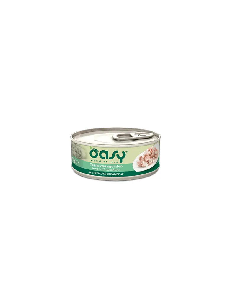 Oasy Wet Adult Tonno con Sgombro 70g