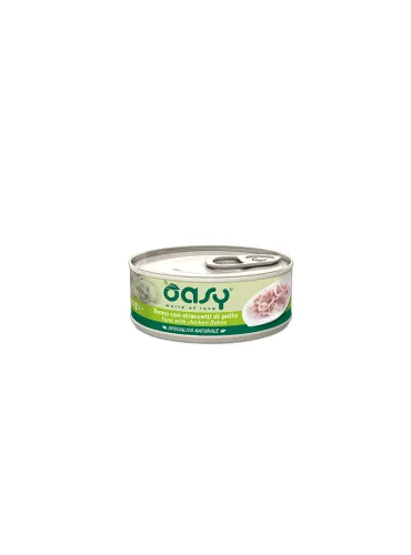 Oasy Wet Adult Tonno con Straccetti Pollo 150g