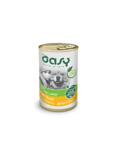 Oasy Wet Allbreed Dog Food Maiale 400g