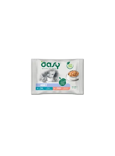 Oasy Wet Bocconcini Fish 4 Buste da 85g