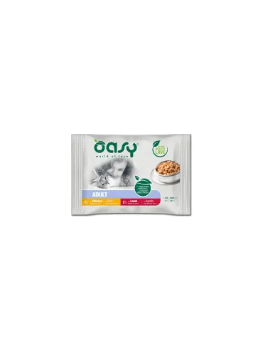 Oasy Wet Bocconcini Meat 4 Buste 85g