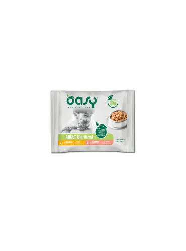 Oasy Wet Bocconcini Sterilize 4x85gr Busta