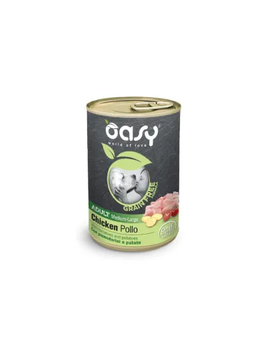 Oasy Wet Grain Free Pollo Adult Medium/Large 400g