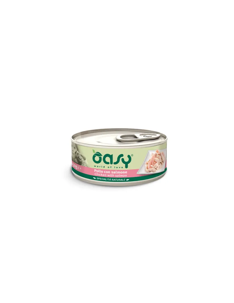 Oasy Wet Pollo con Salmone 150g