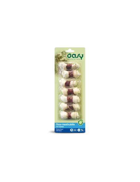 Osso Masticabile Manzo Oasy 90g Misura S Osso Masticabile Manzo Oasy 90g Misura S