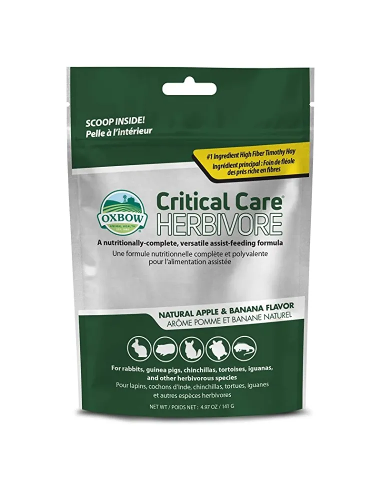 Oxbow CriticalCare Mangime Roditori Apple Banana 141g