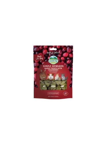 Oxbow Simple Rewards Cranberry Snack Roditori