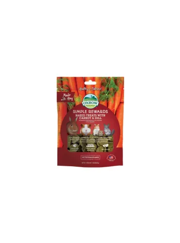 Oxbow Simple Rewards Snack Roditori Carota Aneto