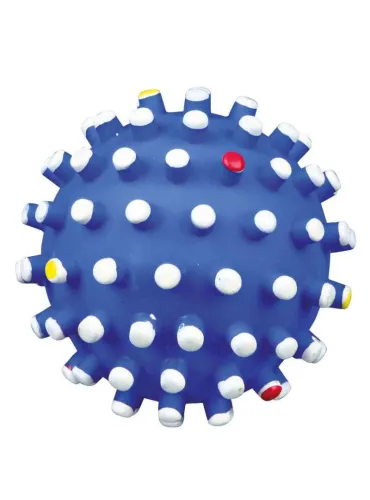 Palla Riccio Gioco Cane 10cm Vari Colori