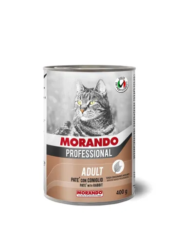 Paté Coniglio Cat Morando Professional Adult 400g