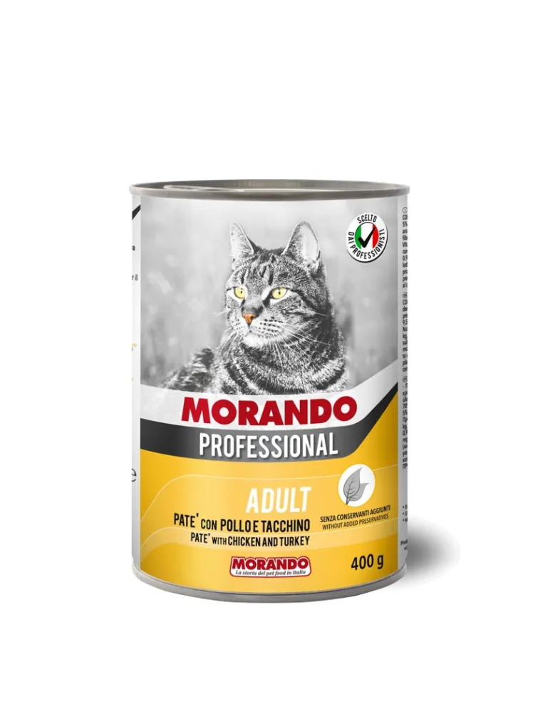 Paté Pollo Adult Cat Morando Professional 400gr