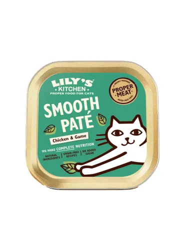 Paté Pollo Selvaggina Lily's Cat Vaschetta 85g