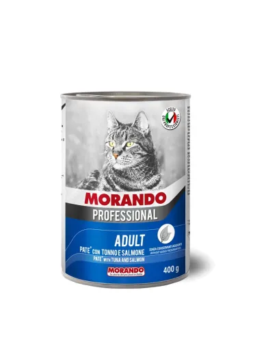 Paté Tonno e Salmone Cat Morando Professional Adult 400g