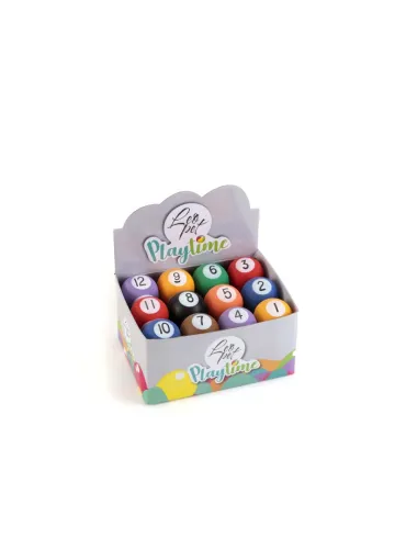 Pool Ball Numeri Palla Gomma per Cane