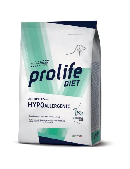 ProLife Hypoallergenic Quaglia All Breed 2kg Dog Vet