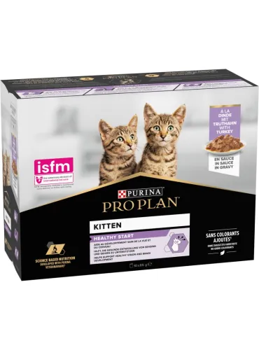 ProPlan Kitten Tacchino Multipack 10x85gr