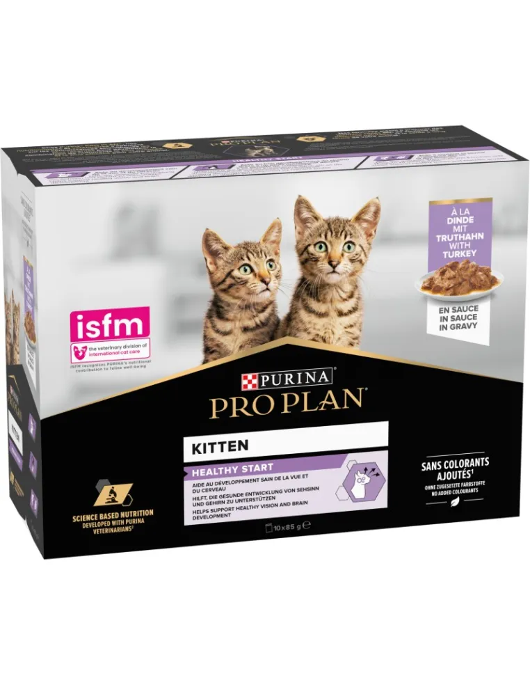 ProPlan Kitten Tacchino Multipack 10x85gr