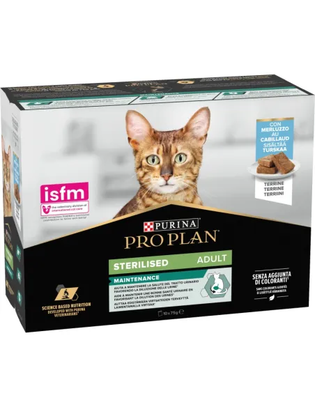 ProPlan Sterilised Mousse Merluzzo 10x85gr