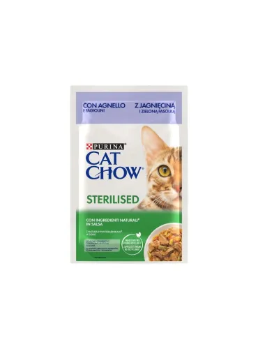 Purina Cat Chow Agnello Fagiolini 85g Busta