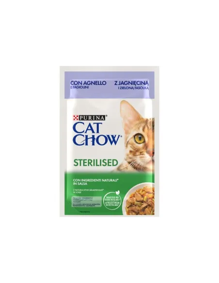 Purina Cat Chow Agnello Fagiolini 85g Busta