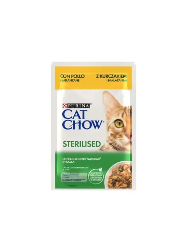 Purina Cat Chow Pollo Melanzane 85g Busta