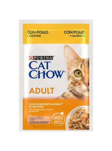 Purina Cat Chow Pollo Zucchine 85g Busta