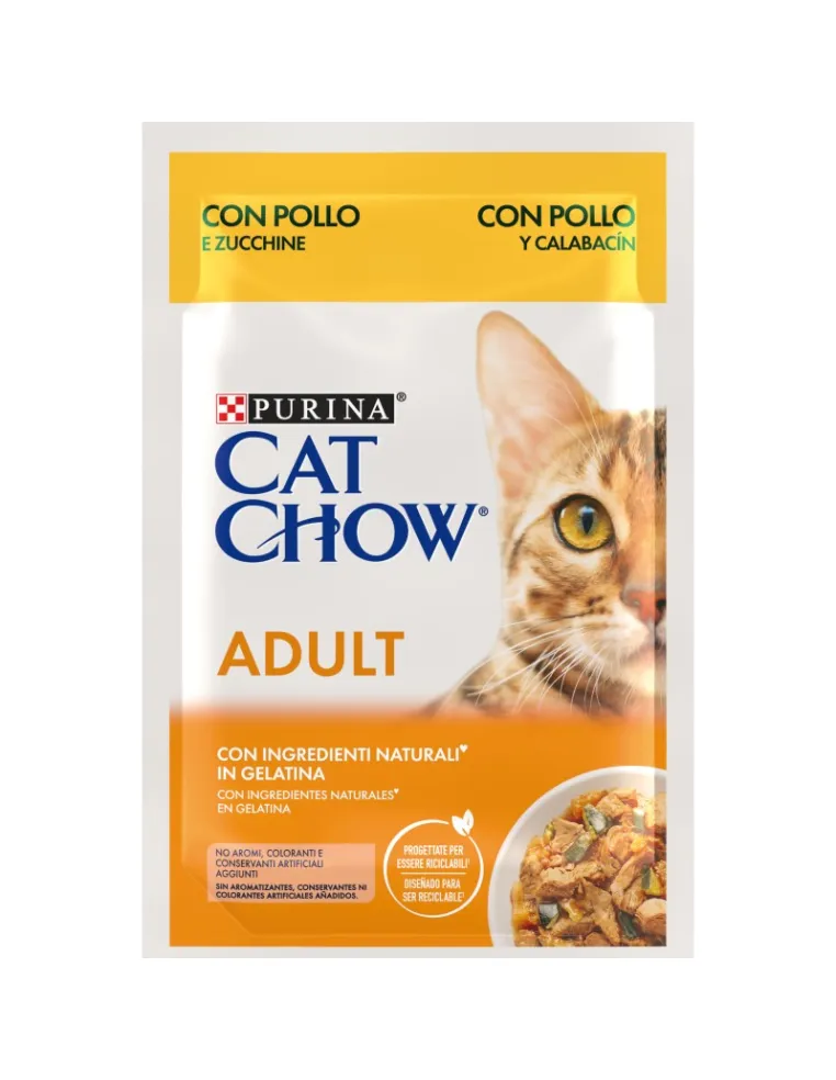Purina Cat Chow Pollo Zucchine 85g Busta