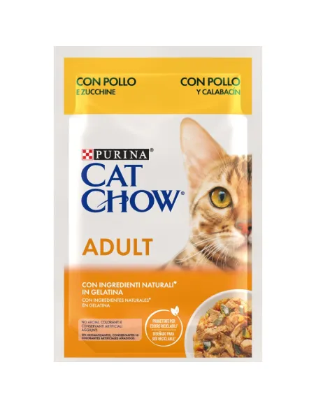 Purina Cat Chow Pollo Zucchine 85g Busta