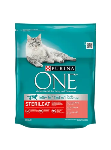 Purina One Sterilcat Salmone Frumento 800g